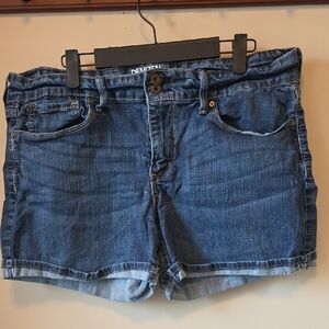 Denizen from Levi's Medium Blue Denim Cutoff Shorts